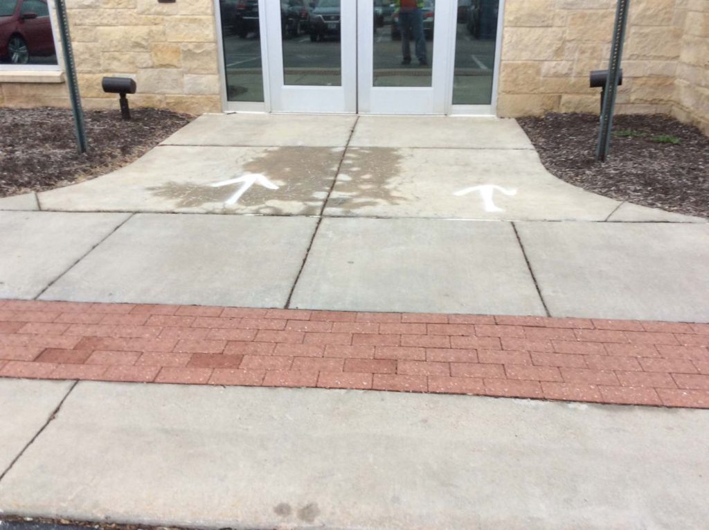 Inlaid Stamped concrete
